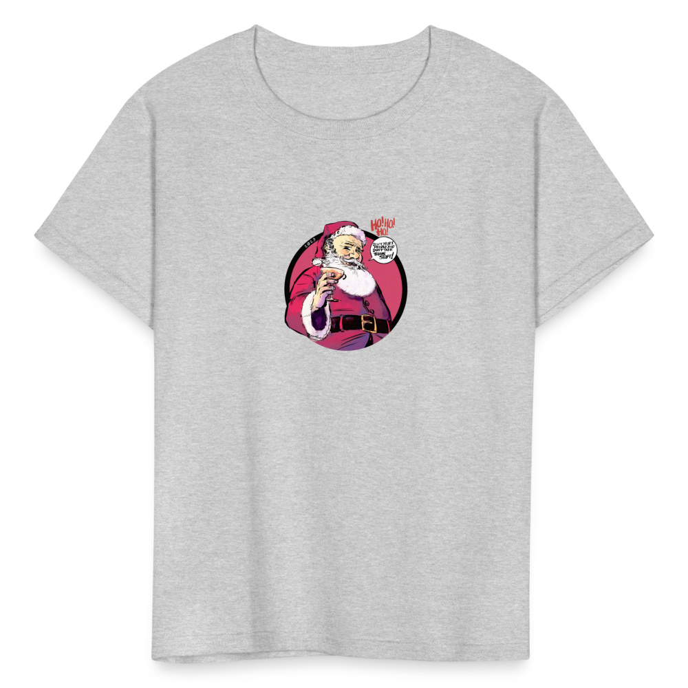 2023 Santa | Youth Tee - heather gray