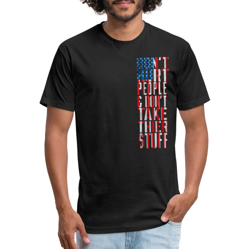 Don't Hurt People | Flag | Men's Tee - black