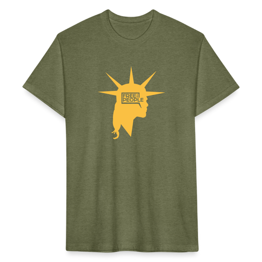 Liberty Head | Men's Tee - heather military green