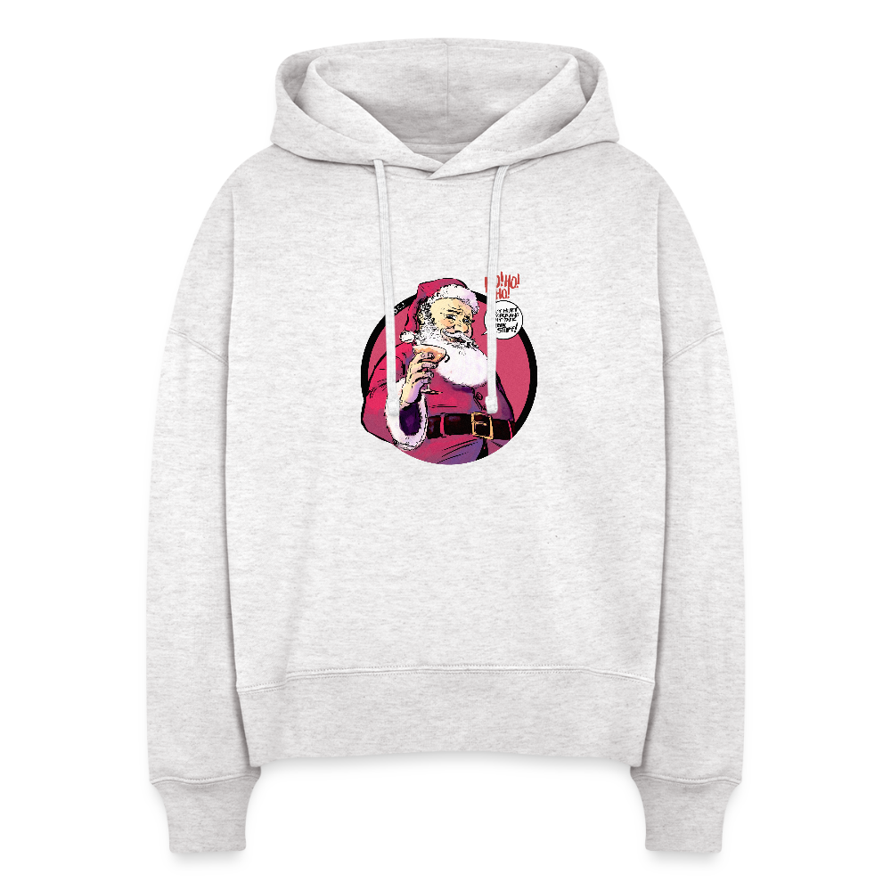 2023 Santa | Women's Hoodie - cool heather grey