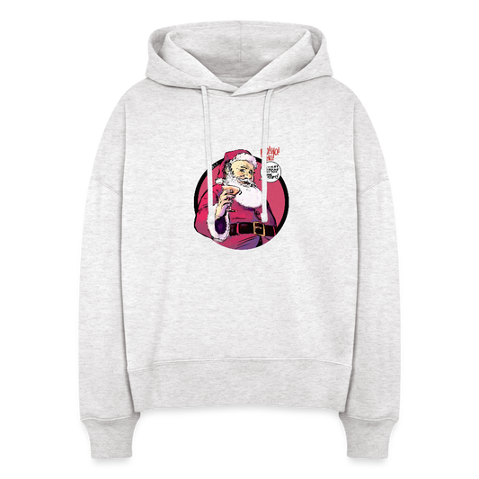 2023 Santa | Women's Hoodie - cool heather grey