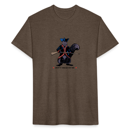 Peanut the Squirrel | Men's Tee - heather espresso