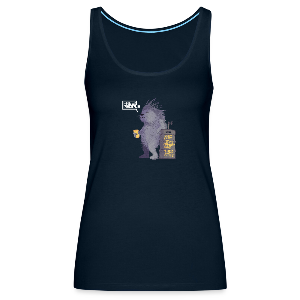 Porcupine Kegger | Women's Tank - deep navy