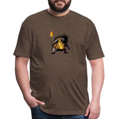 Free the Porcupine | Men's Tee - heather espresso