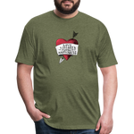 Love, Liberty | Men's Tee - heather military green