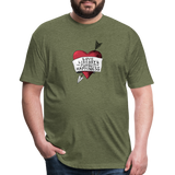 Love, Liberty | Men's Tee - heather military green