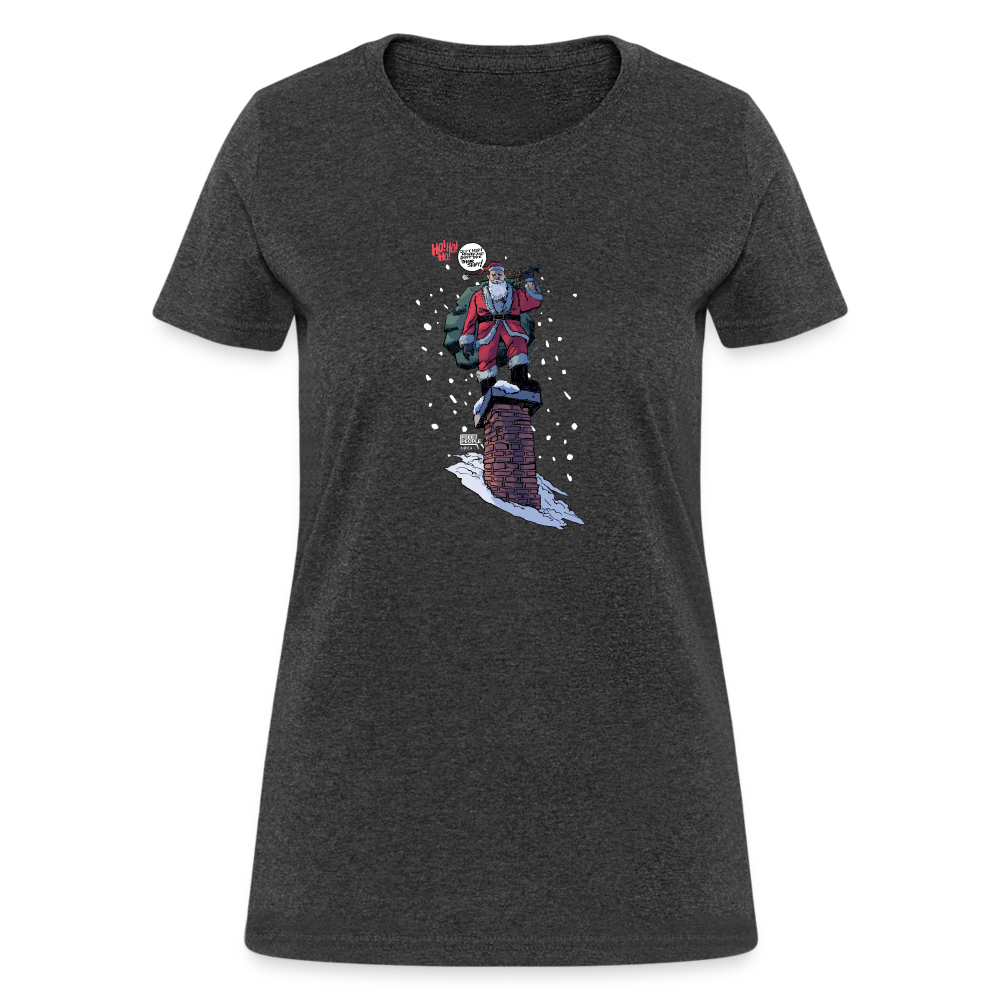 2024 Santa | Women's Tee - heather black