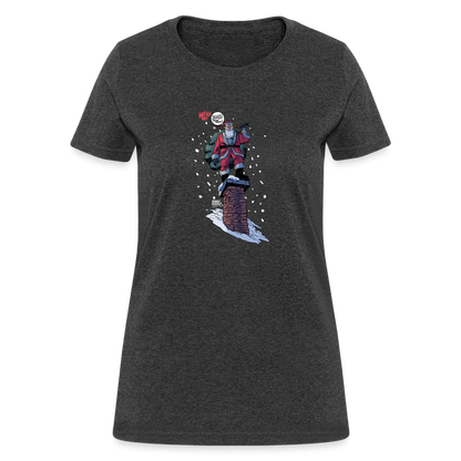 2024 Santa | Women's Tee - heather black