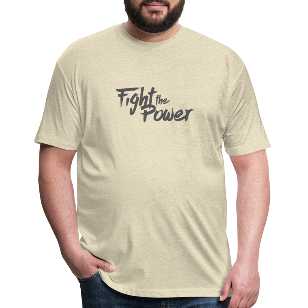 Fight the Power | Men's Tee - heather cream