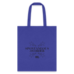 Spontaneous Hoarder | Tote Bag - royal blue