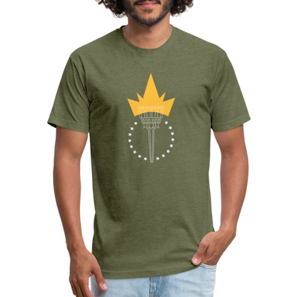 Freedom Torch | Men's Tee - heather military green