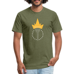 Freedom Torch | Men's Tee - heather military green