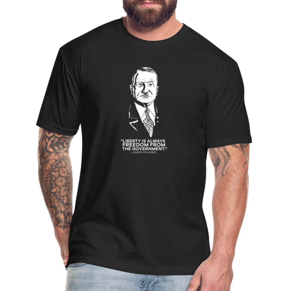 Ludwig von Mises Quote | Men's Tee - black