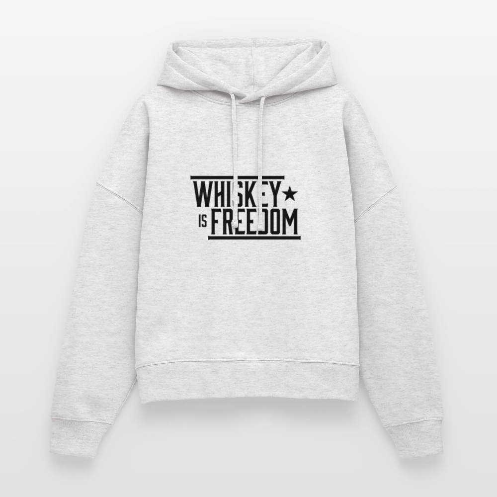 Whiskey is Freedom | Women's Hoodie - cool heather grey