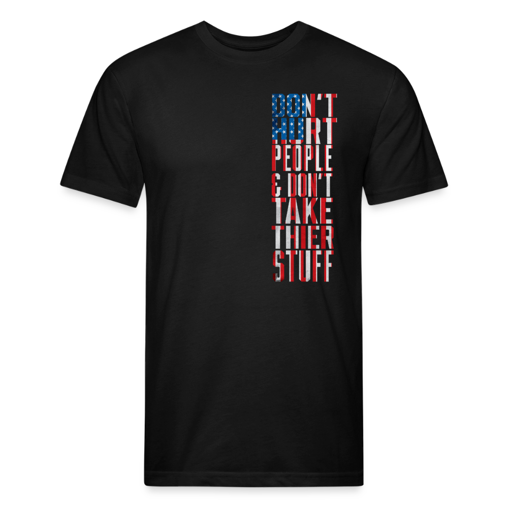 Don't Hurt People | Flag | Men's Tee - black