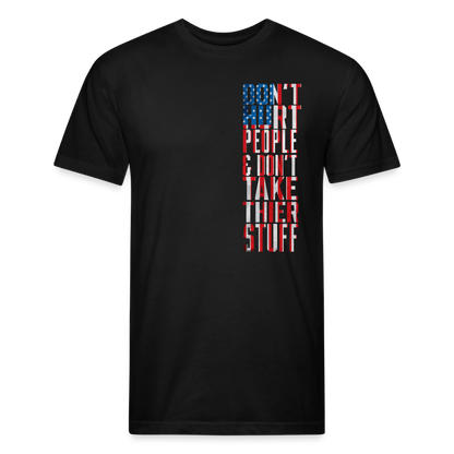 Don't Hurt People | Flag | Men's Tee - black