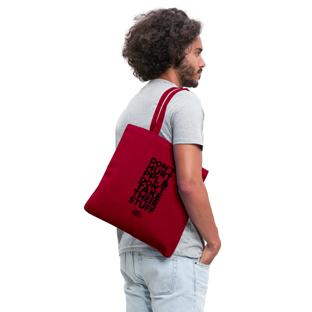 Don't Hurt People | Tote Bag - red