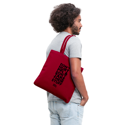 Don't Hurt People | Tote Bag - red