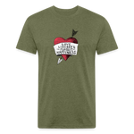 Love, Liberty | Men's Tee - heather military green