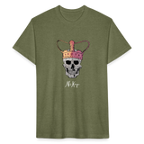 No Kings | Men's Tee - heather military green