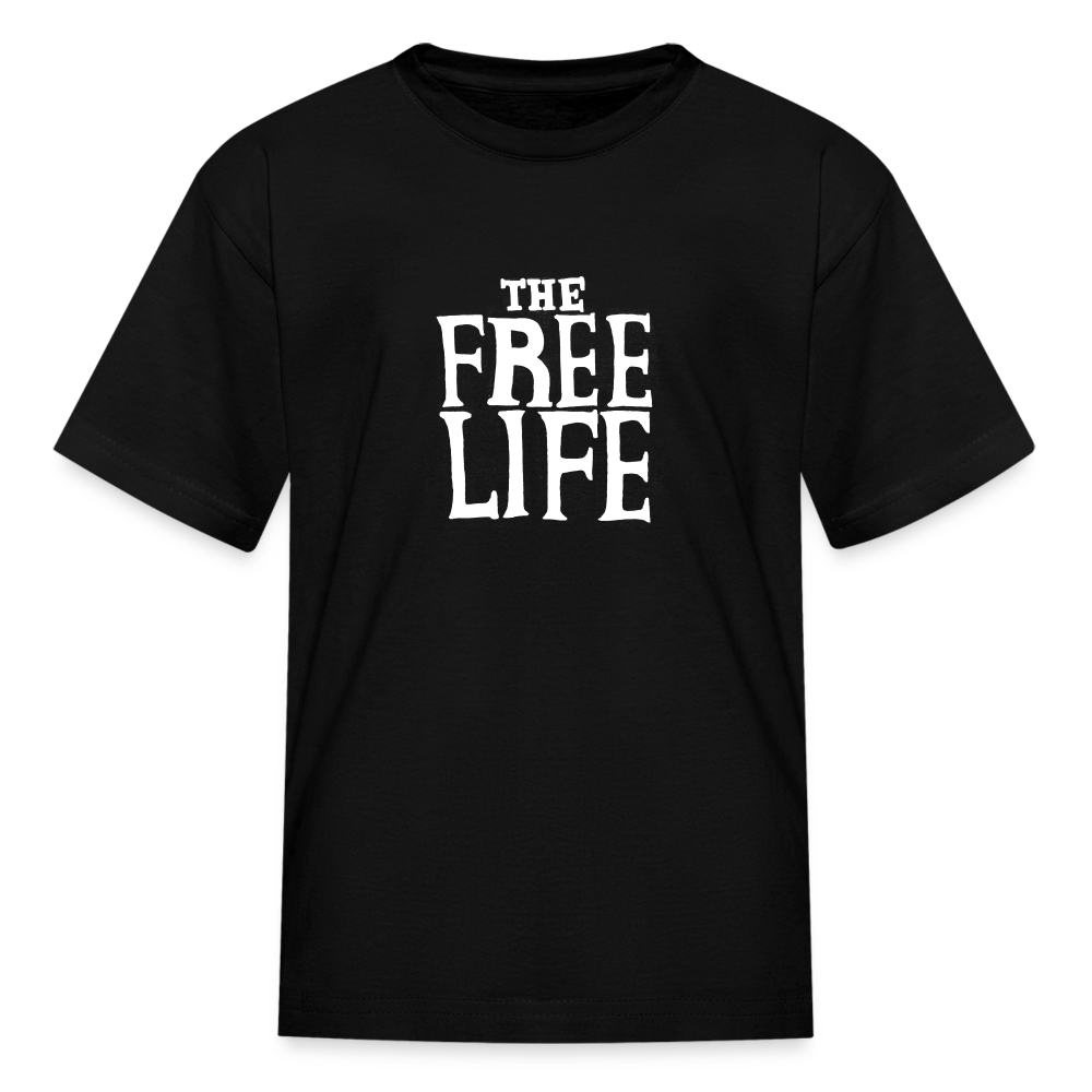 The Free Life | Youth Tee - black