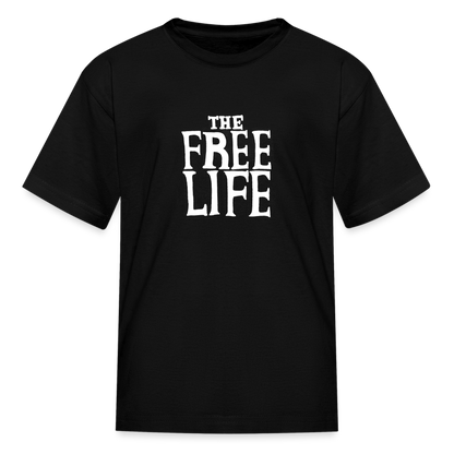 The Free Life | Youth Tee - black