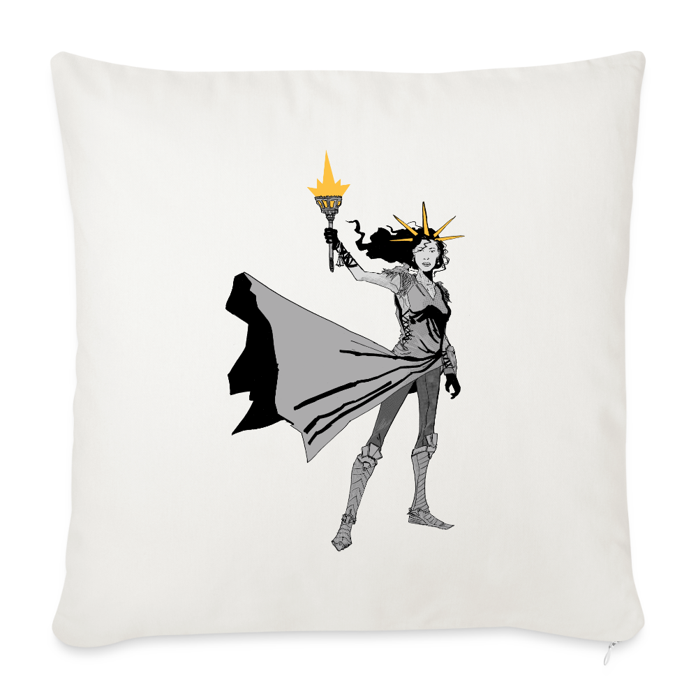 Liberty Hero | Throw Pillow Cover - natural white