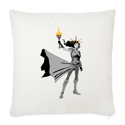 Liberty Hero | Throw Pillow Cover - natural white