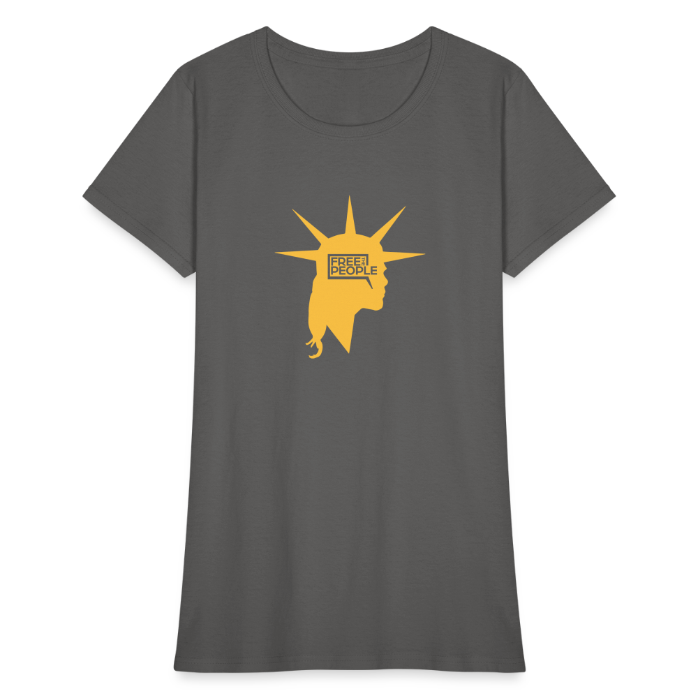 Liberty Head | Women's Tee - charcoal