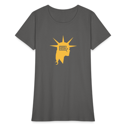 Liberty Head | Women's Tee - charcoal