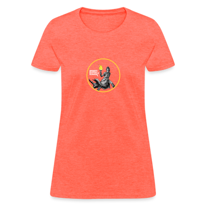 Lady Liberty | Women's Tee - heather coral