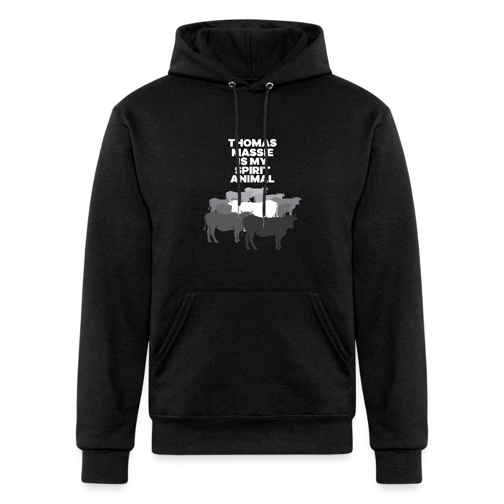 Thomas Massie Is My Spirit Animal | Pullover Hoodie - black