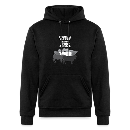 Thomas Massie Is My Spirit Animal | Pullover Hoodie - black