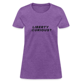 Liberty Curious? | Women's Tee - purple heather