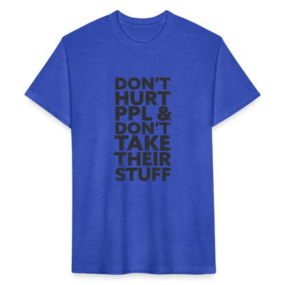 Don't Hurt People | Men's Tee - heather royal