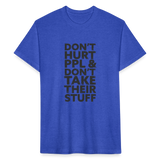 Don't Hurt People | Men's Tee - heather royal