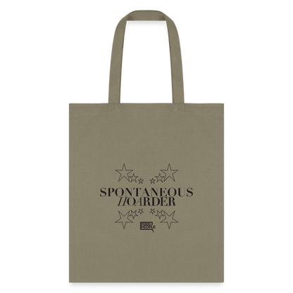 Spontaneous Hoarder | Tote Bag - khaki