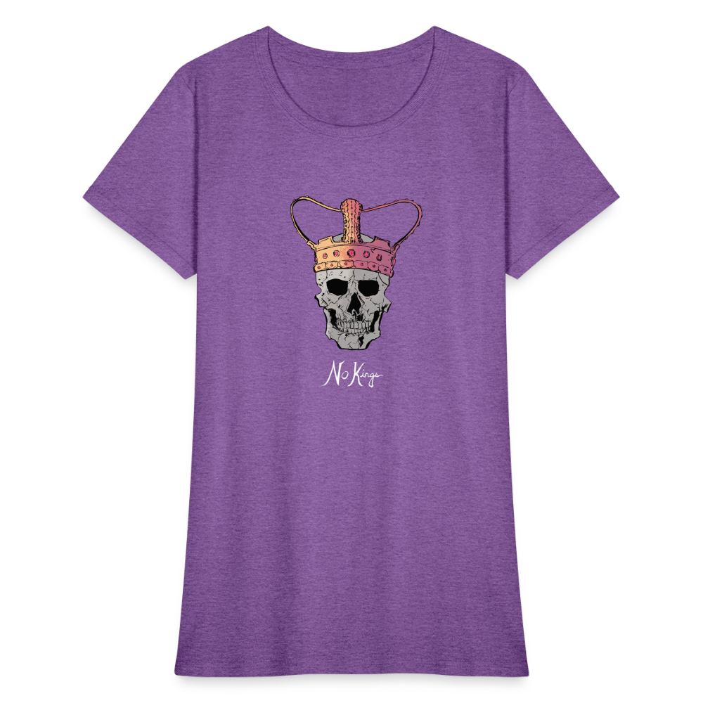 No Kings | Women's Tee - purple heather