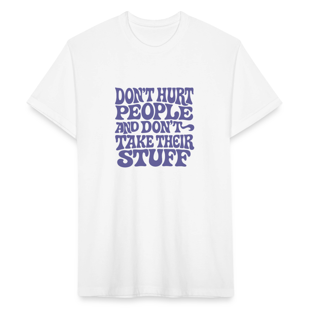Don't Hurt People | Retro | Men's Tee - white