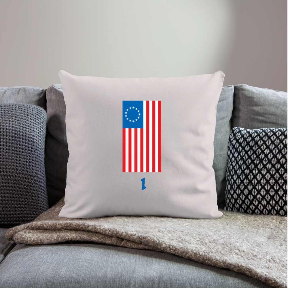 Spirit of '76 | Throw Pillow Cover - light taupe