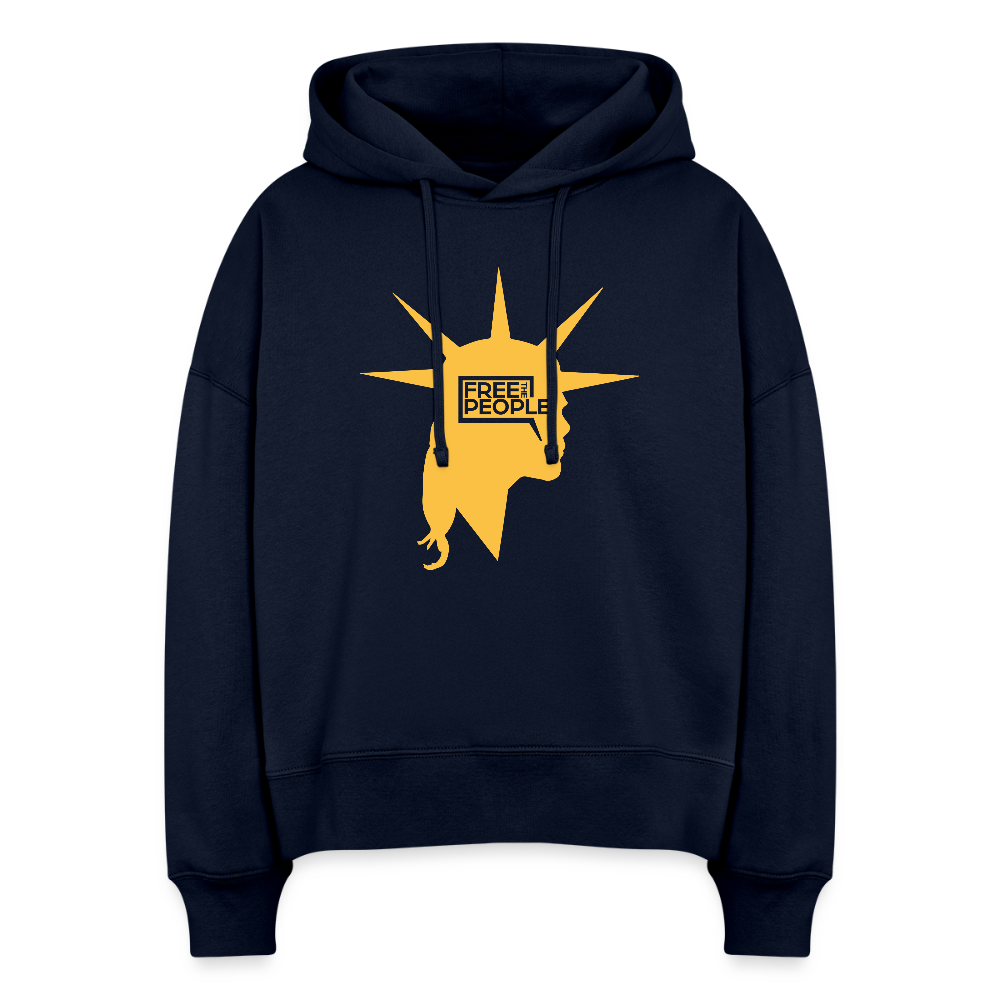 Liberty Head | Women's Hoodie - french navy