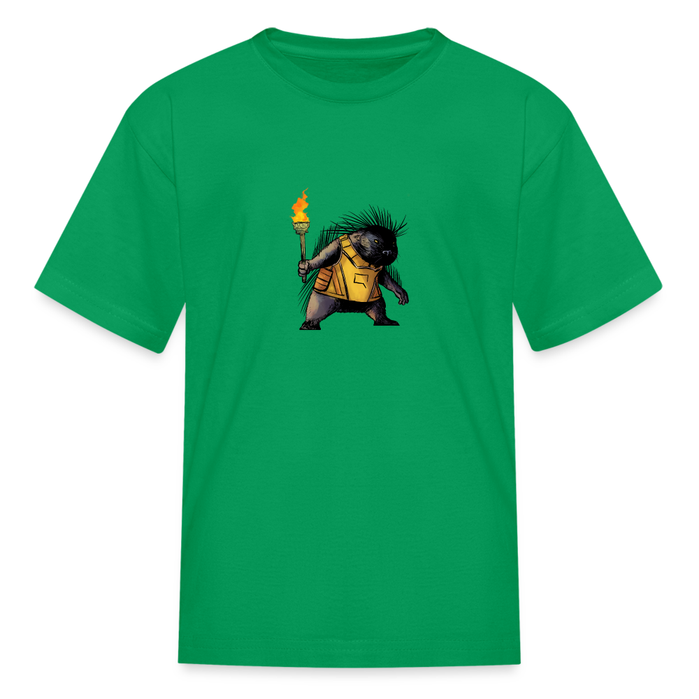 Free the Porcupine | Youth Tee - kelly green