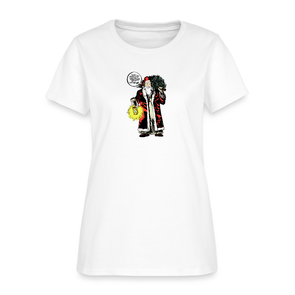 2021 Santa | Women's Tee - white