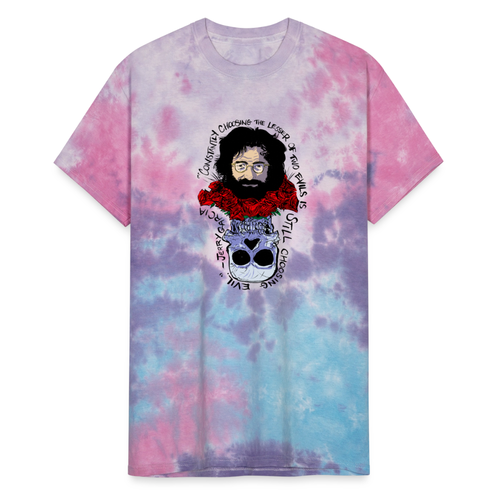 Jerry Garcia | Tie Dye | Men's Tee - cotton candy