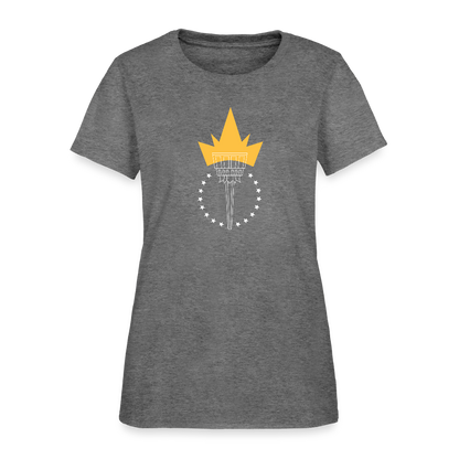 Freedom Torch | Women's Tee - graphite heather
