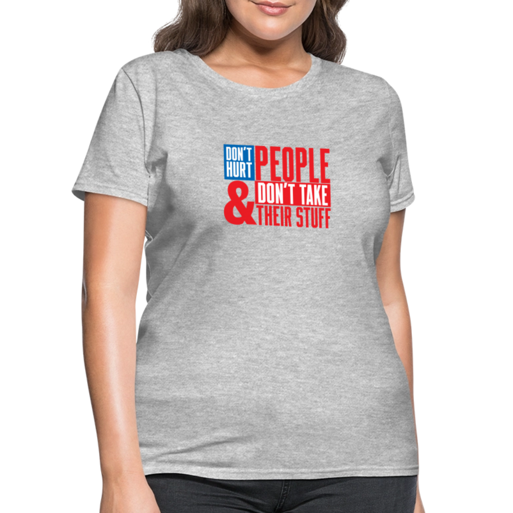 Don't Hurt People | America | Women's Tee - heather gray