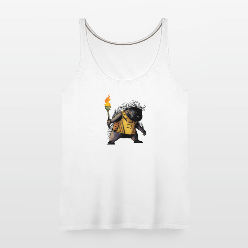 Free the Porcupine | Women's Tank - white
