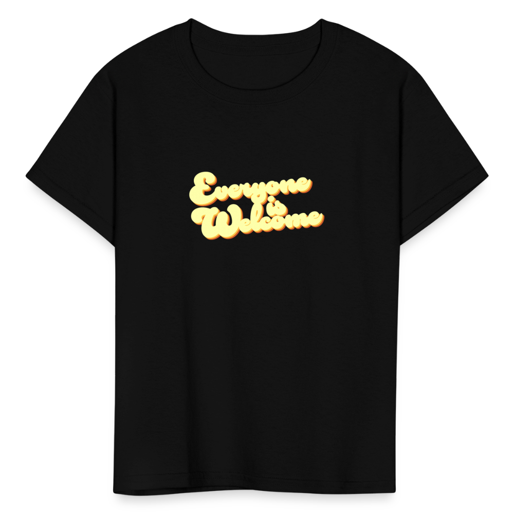 Everyone is Welcome | Youth Tee - black