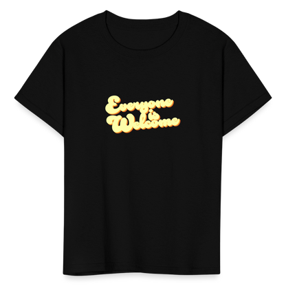 Everyone is Welcome | Youth Tee - black