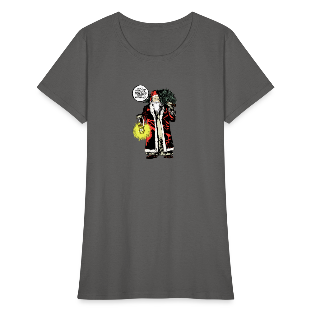 2021 Santa | Women's Tee - charcoal